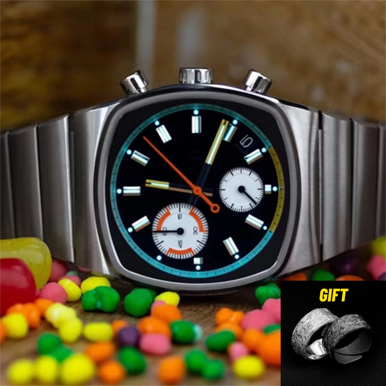 Luxury Watch Low Price - CILOA Jam Tangan Pria Persegi untuk