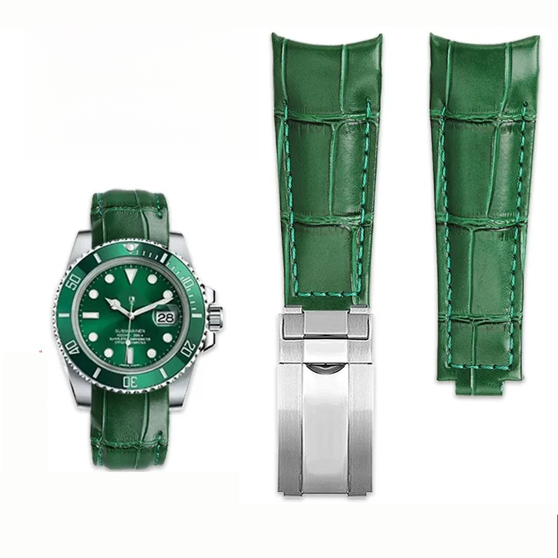 Luxury Watch Class - Tali Jam Tangan Ujung Melengkung Gaya