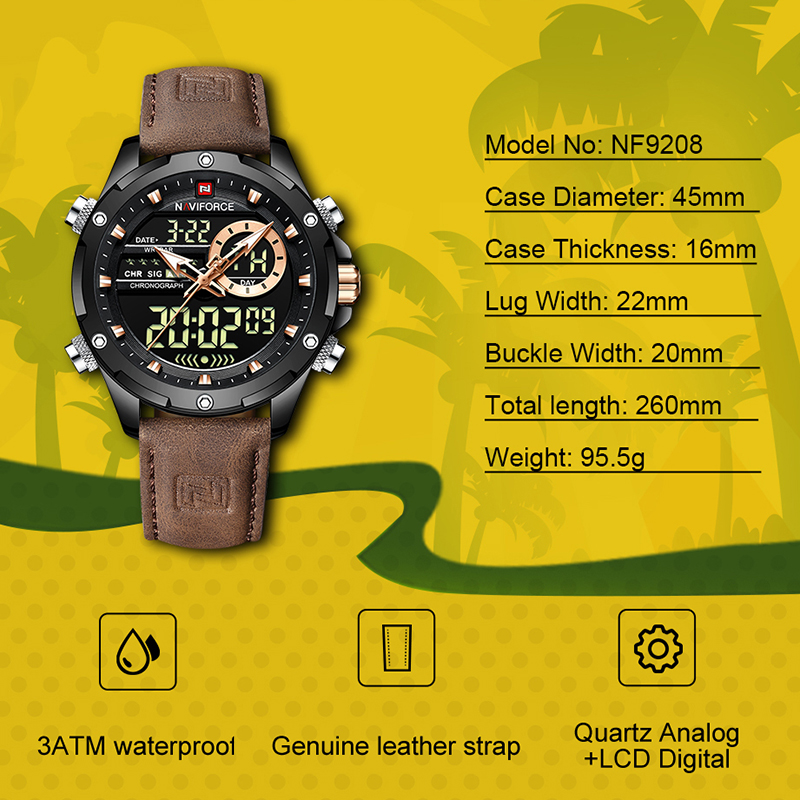 Luxury Watch Low Price - Jam Tangan Pria NAVIFORCE Baru Jam