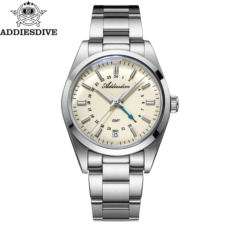 Luxury Watch Men - ADDIESDIVE Jam Tangan GMT Mewah 36Mm
