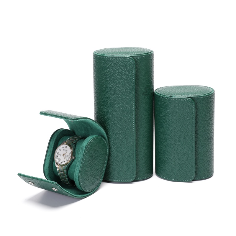 Luxury Watch Class - Embers Green Luxury Watch Roll -