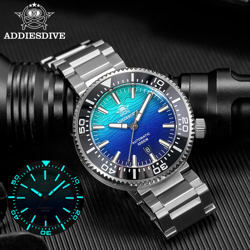 Luxury Watch It - ADDIESDIVE AD2526 Jam Tangan Pria 100bar