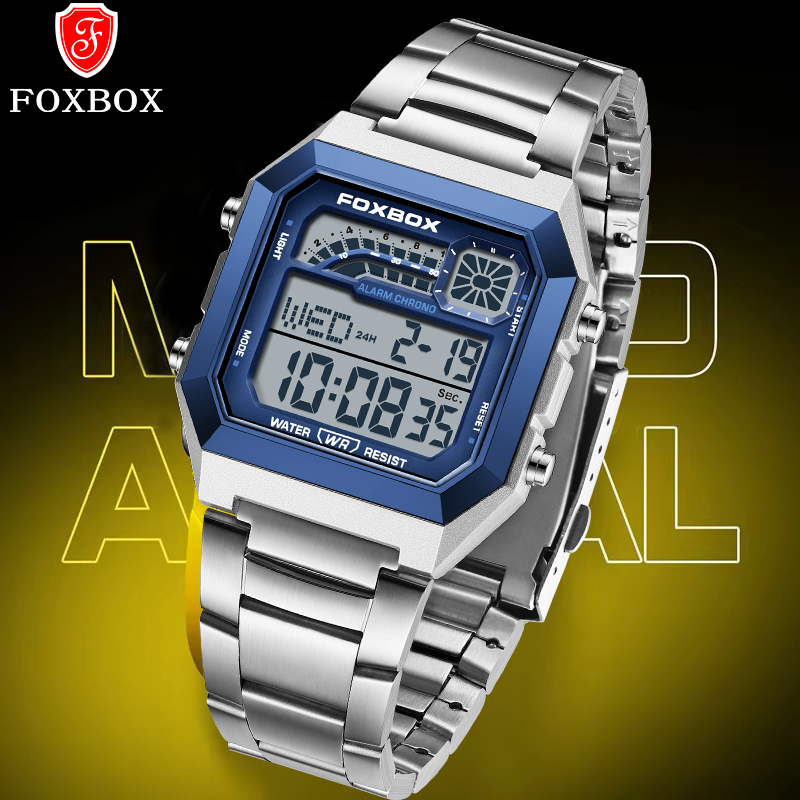 Luxury Watch Men - Jam Tangan Pria Digital Mewah FOXBOX