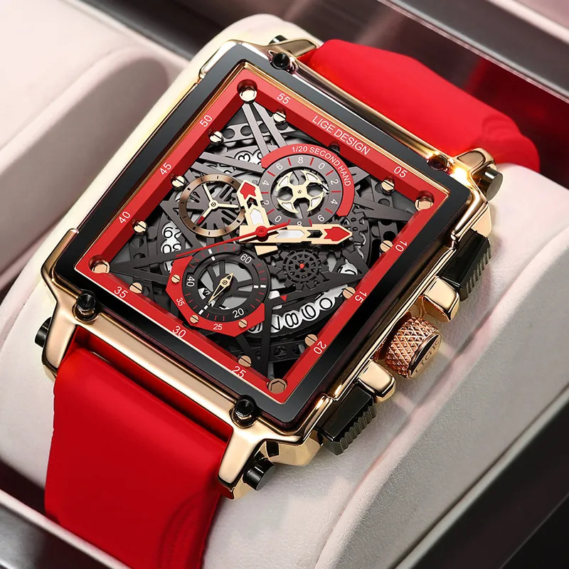 Luxury Watch Low Price - LIGE Jam Tangan Pria Baru Jam