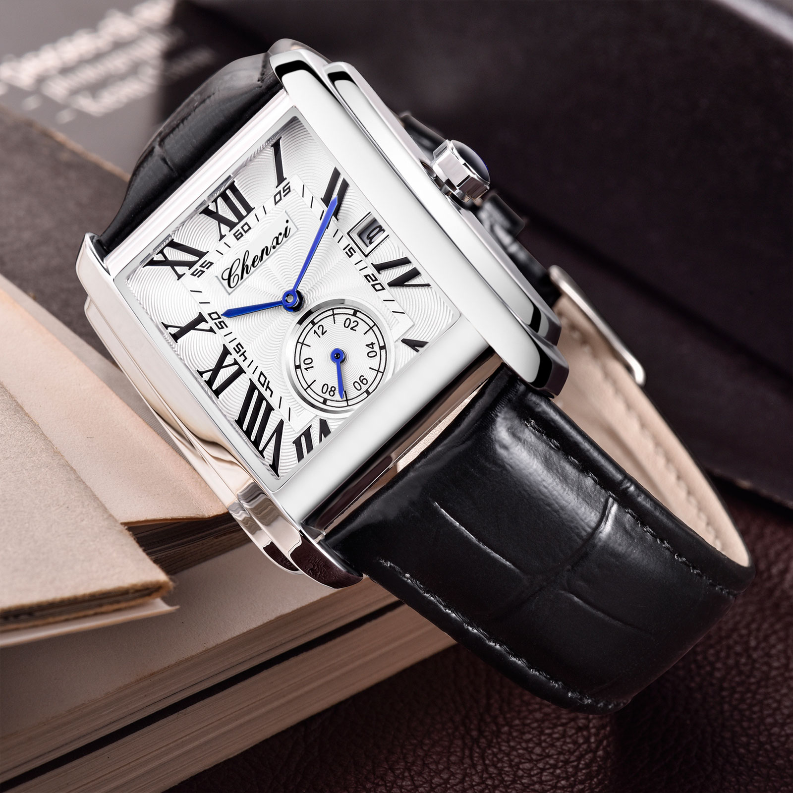 Chenxi 8216 Jam Tangan Tali Ku - Luxury Watch Low Price ulasan dan harga
