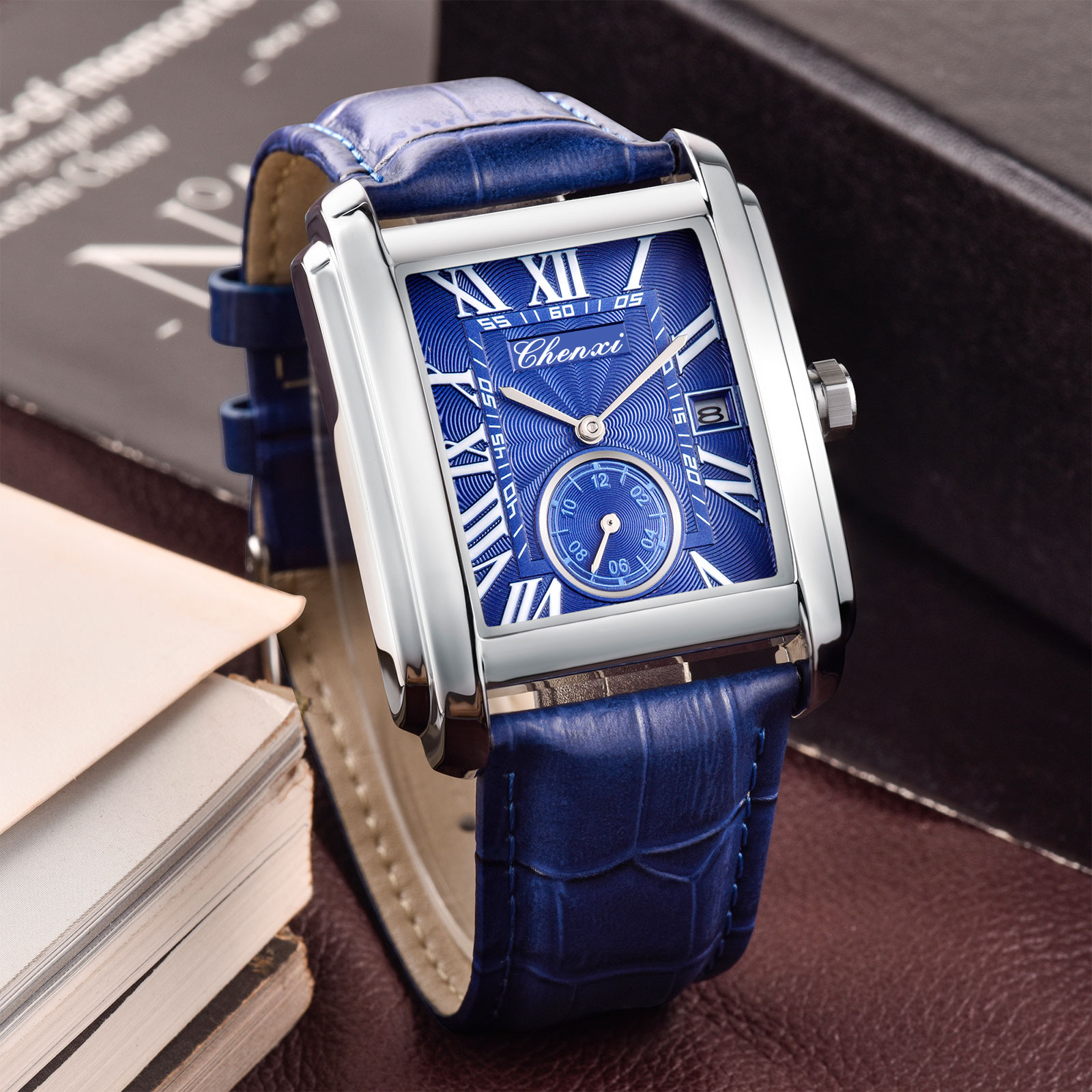 Chenxi 8216 Jam Tangan Tali Ku - Luxury Watch Low Price ulasan dan harga