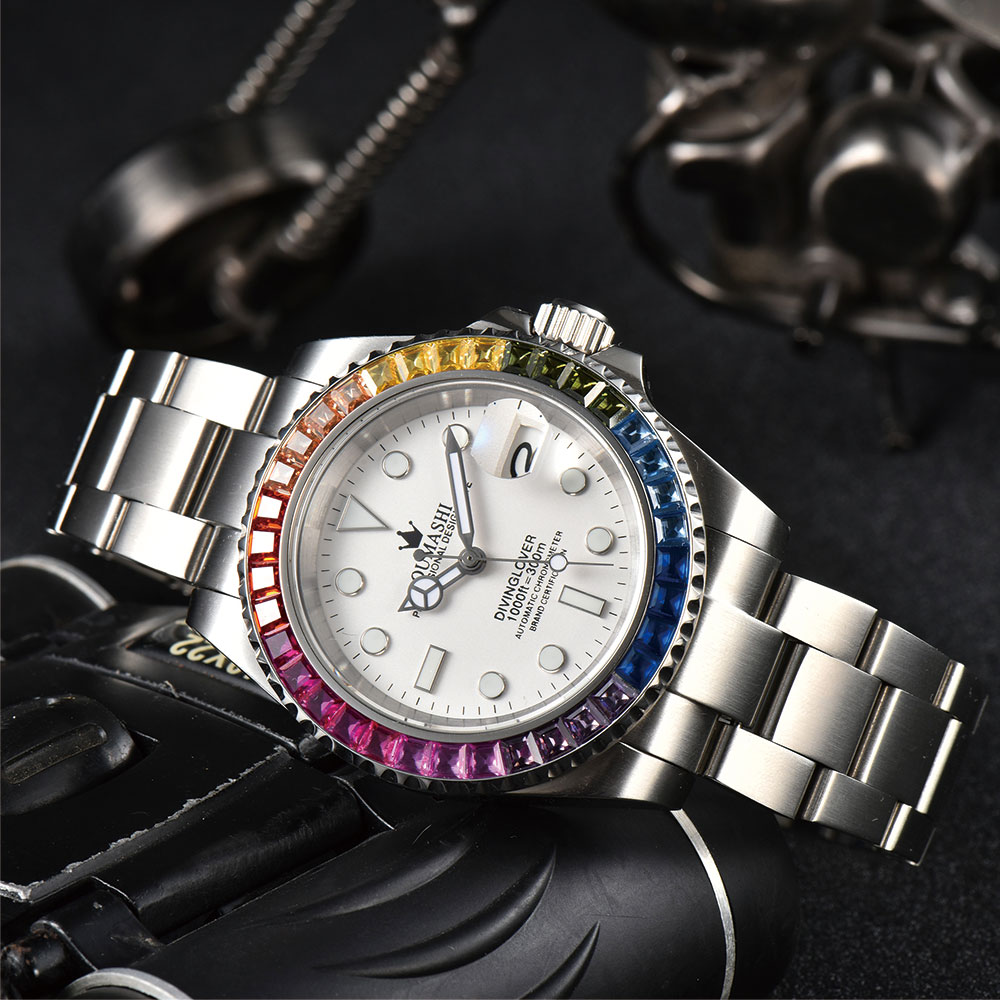 Jam Tangan Pria Mewah 40Mm Jam - Luxury Watch Straps ulasan dan harga