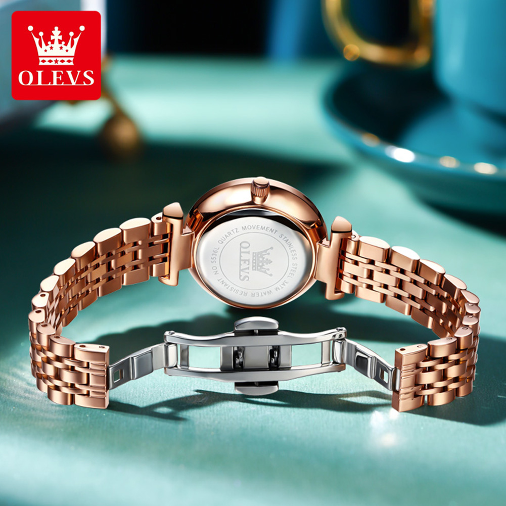 Jam Tangan Wanita OLEVS 5536 M - Luxury Watch Usa ulasan dan harga