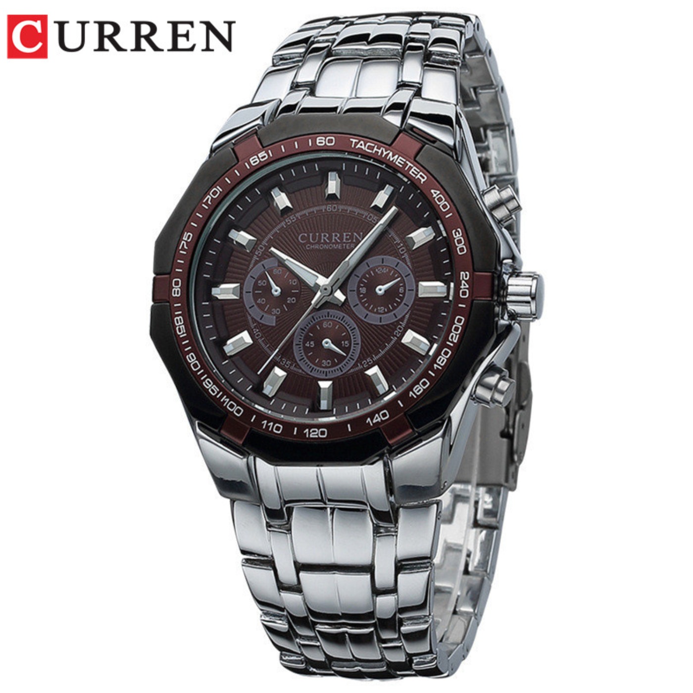 CURREN Jam Tangan Pria Olahrag - Luxury Watch Men ulasan dan harga