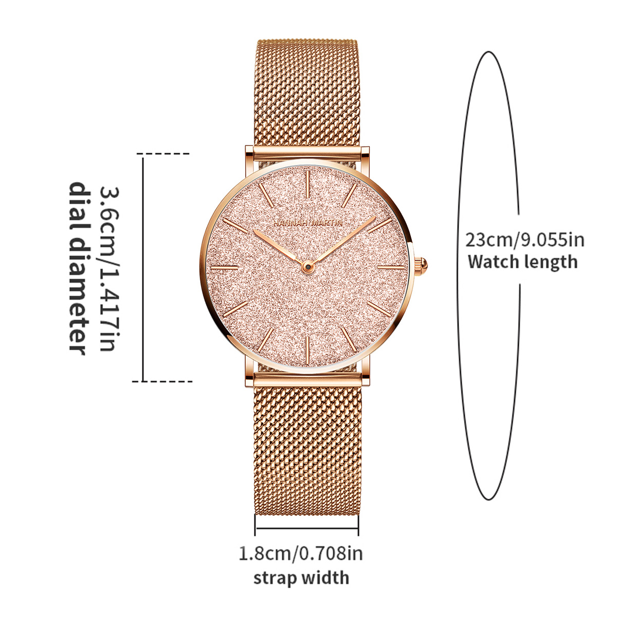 Hannah Martin Jam Tangan Wanit - Luxury Watch Japanese ulasan dan harga