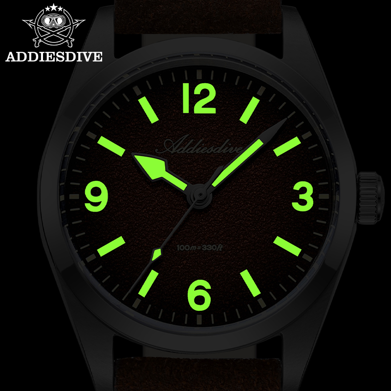 ADDIESDIVE Jam Tangan Kaca Saf - Luxury Watch Straps ulasan dan harga