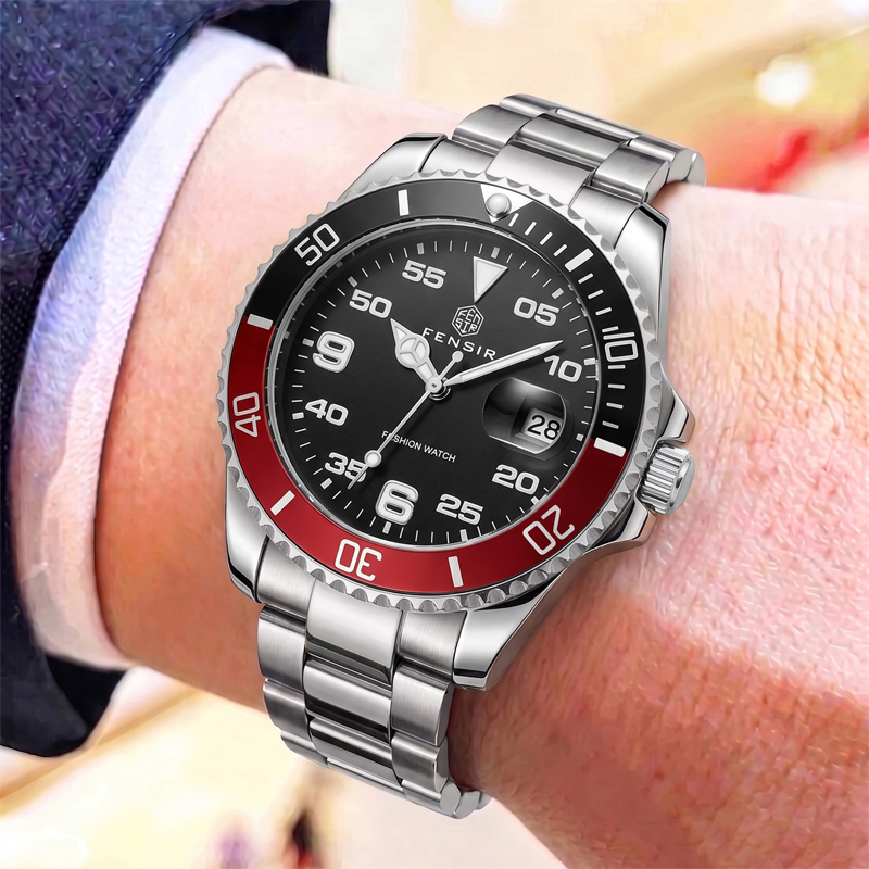 Jam tangan quartz pria klasik  - Luxury Watch It ulasan dan harga