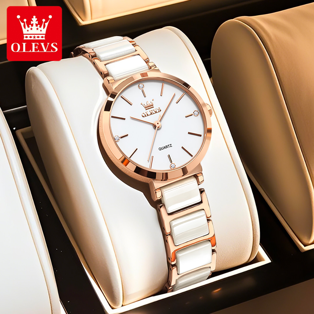 Jam Tangan OLEVS 5877 Laris un - Luxury Watch Japanese ulasan dan harga