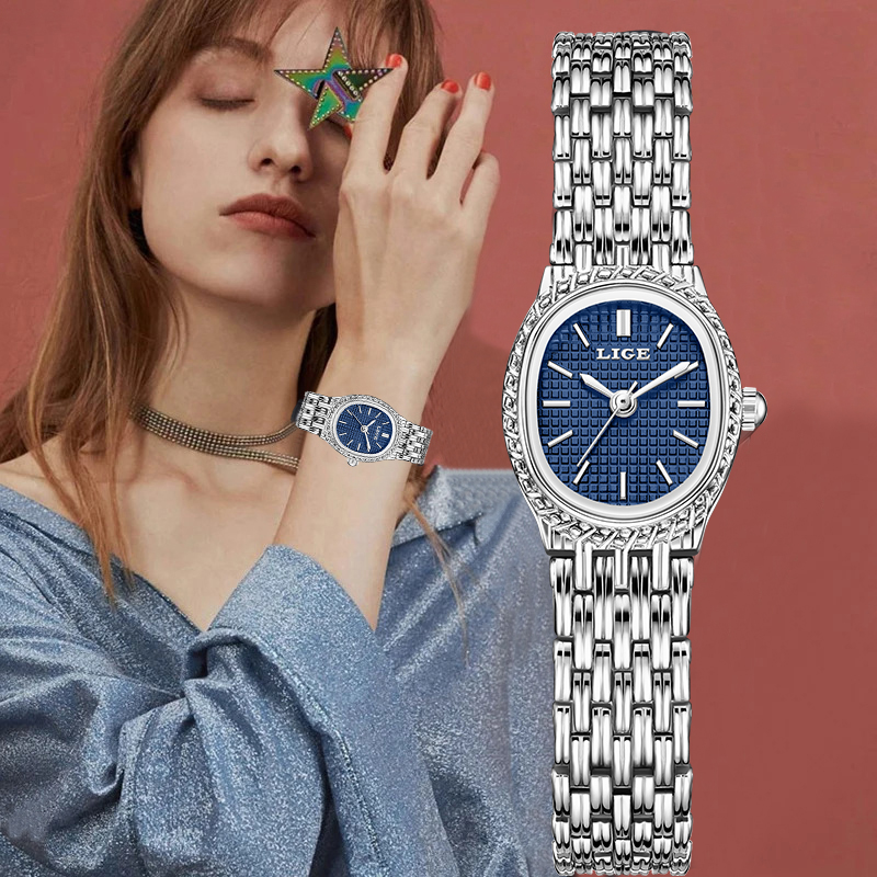 LIGE Jam Tangan Wanita Kuarsa  - Luxury Watch Usa ulasan dan harga