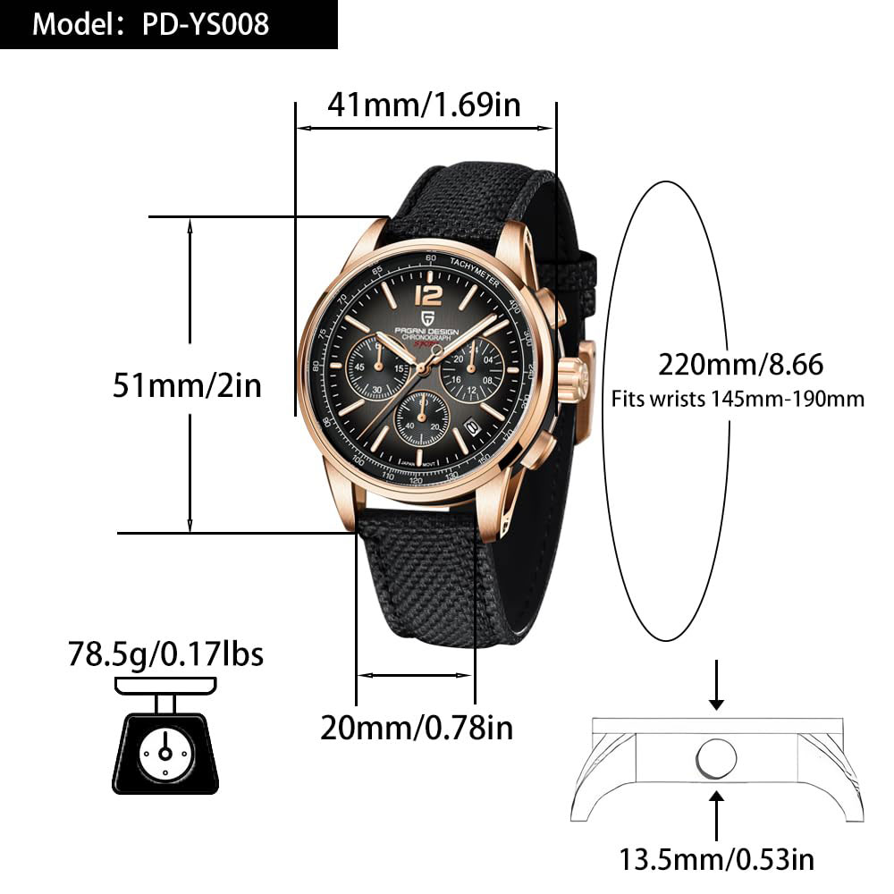 PAGANI DESIGN Jam Tangan Pria  - Luxury Watch Men ulasan dan harga