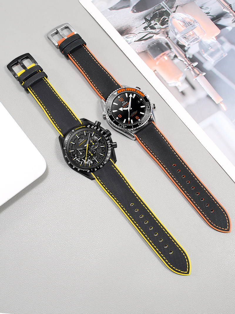 Tali Jam Tangan Bertekstur Nil - Omega Watch Speedmaster ulasan dan harga