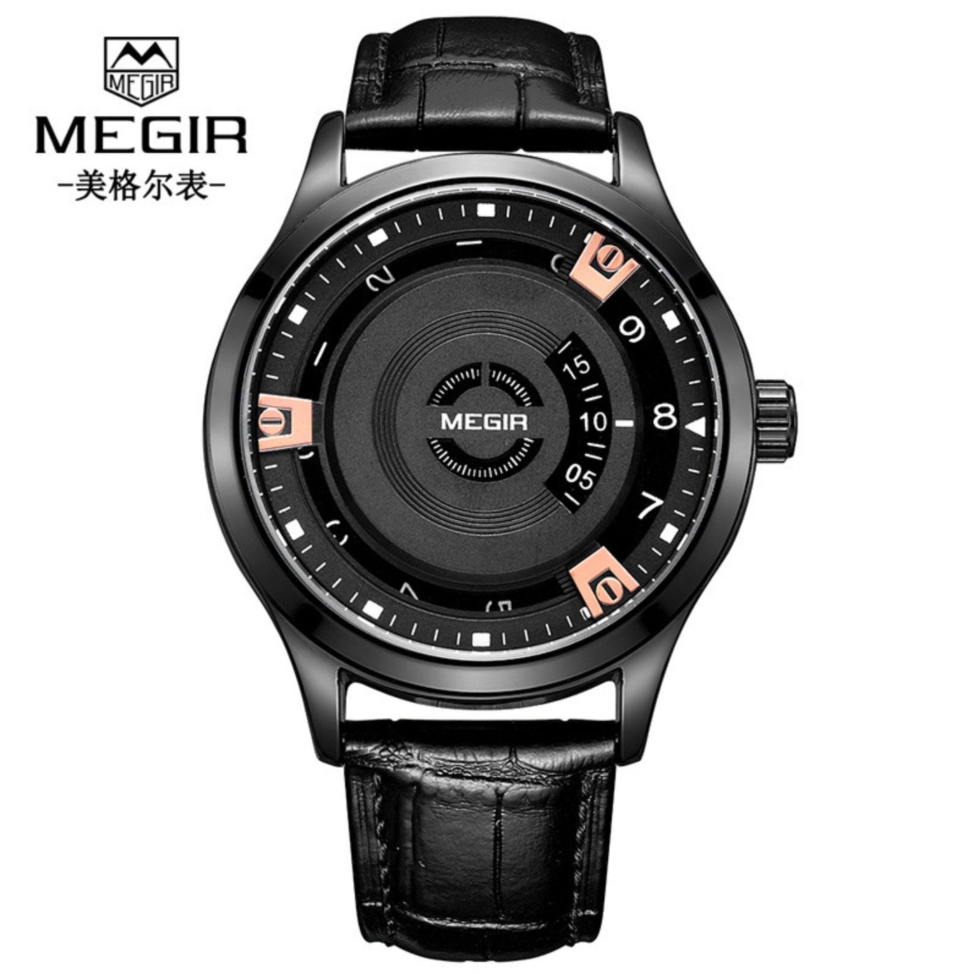 MEGIR Jam Tangan Pria Jam Tang - Luxury Watch Straps ulasan dan harga