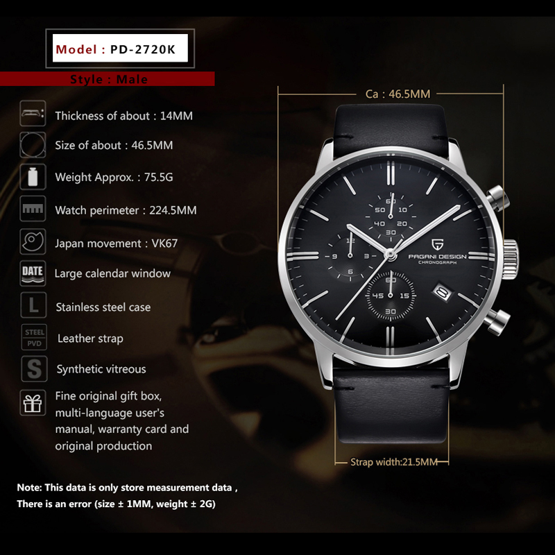 Jam Tangan Mewah Pria Merk PAG - Luxury Watch Low Price ulasan dan harga