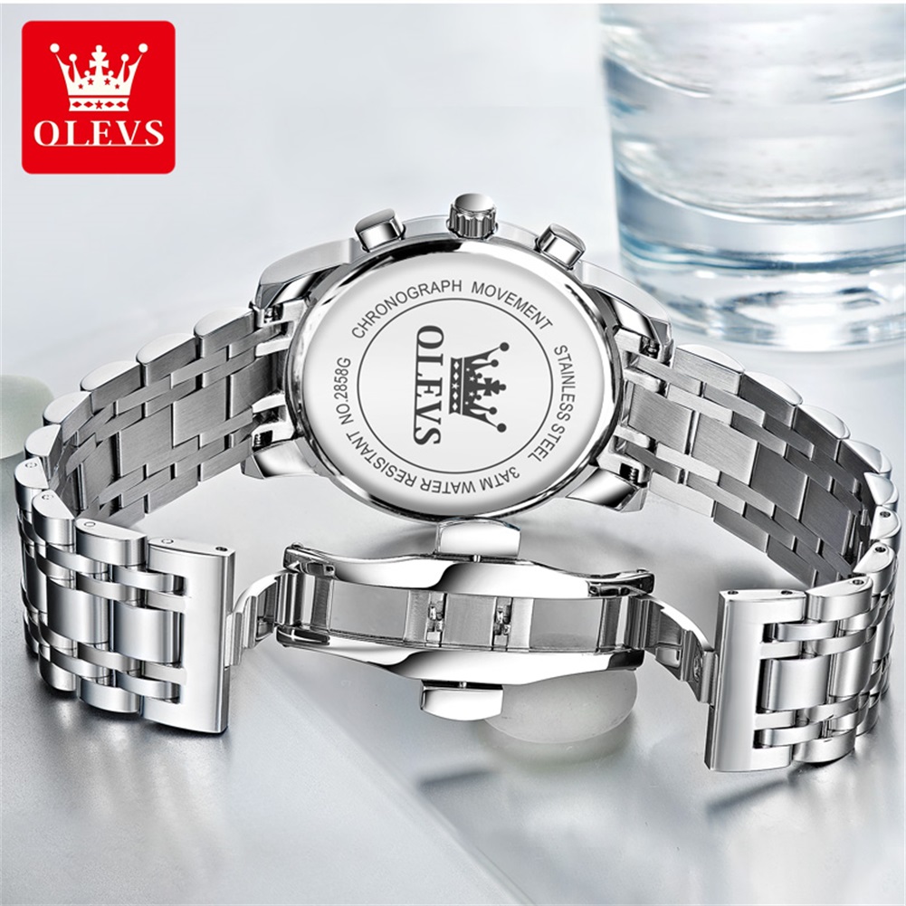 OLEVS Jam Tangan Pria Populer  - Luxury Watch Men ulasan dan harga