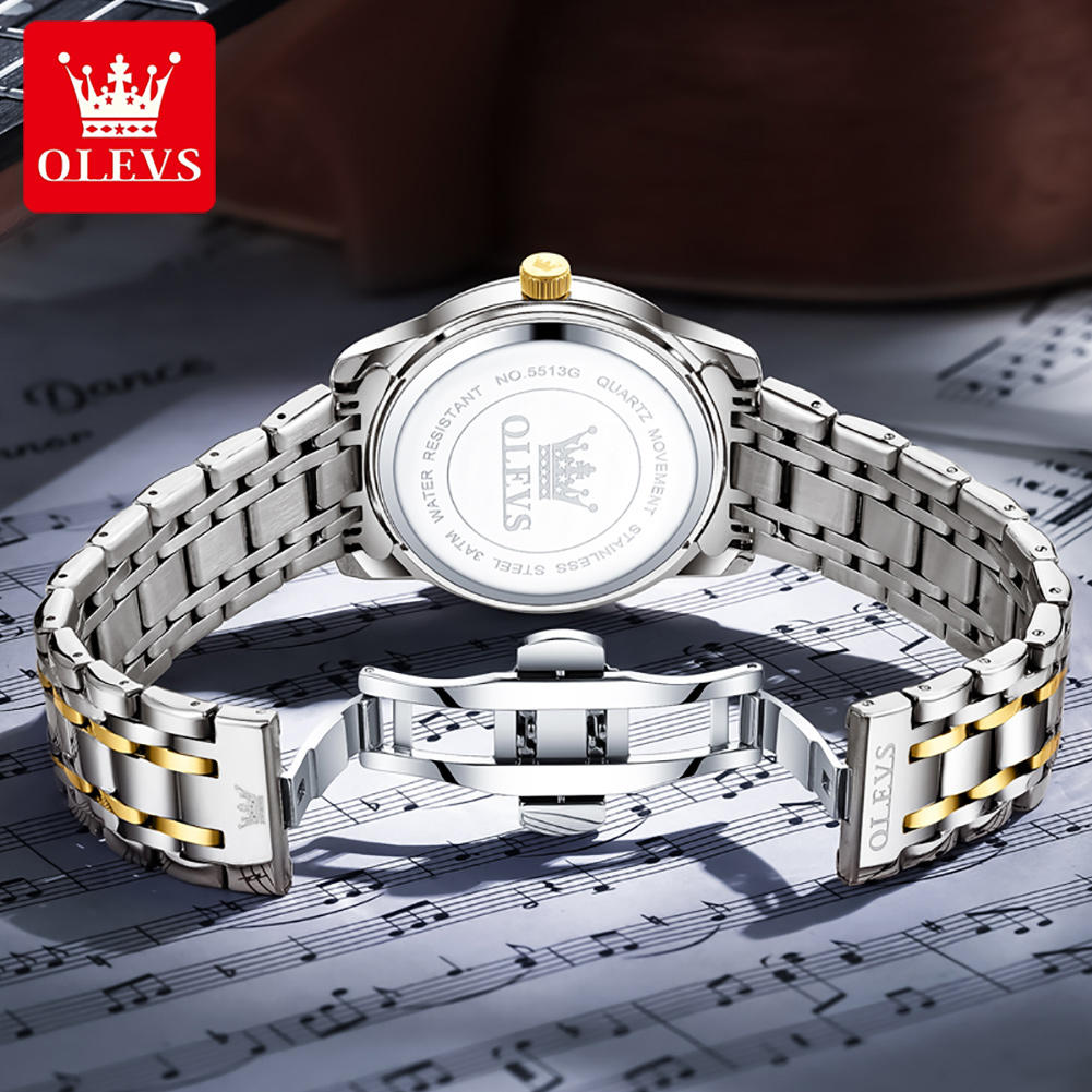 OLEVS Jam Tangan Pria Modis Be - Luxury Watch Men ulasan dan harga