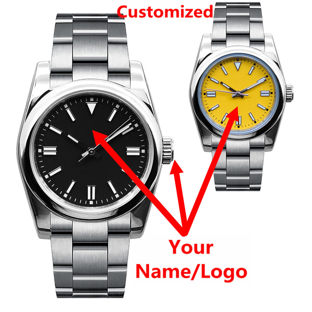 Jam Tangan Pria Logo Kustom Sa - Luxury Watch Straps ulasan dan harga