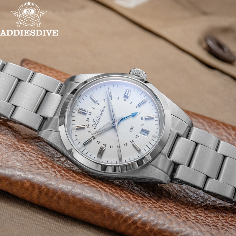 ADDIESDIVE Jam Tangan GMT Mewa - Luxury Watch Men ulasan dan harga