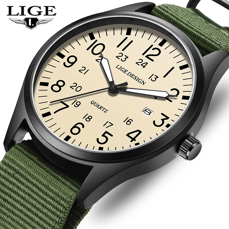 LIGE 2025 Jam Tangan Kuarsa Ba - Luxury Watch Men ulasan dan harga