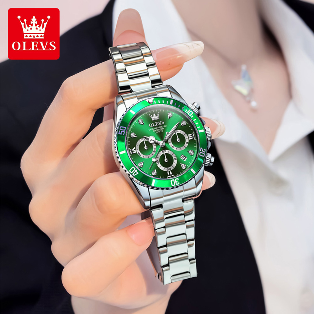 OLEVS Jam Tangan Wanita 5632 J - Luxury Watch Usa ulasan dan harga