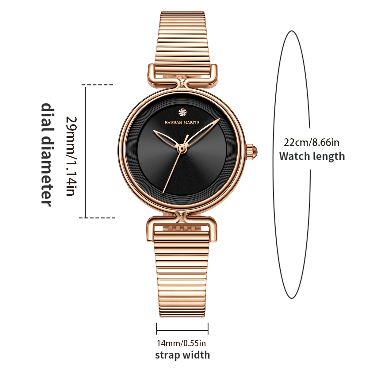 Hannah Martin Jam Tangan Wanit - Luxury Watch Japanese ulasan dan harga
