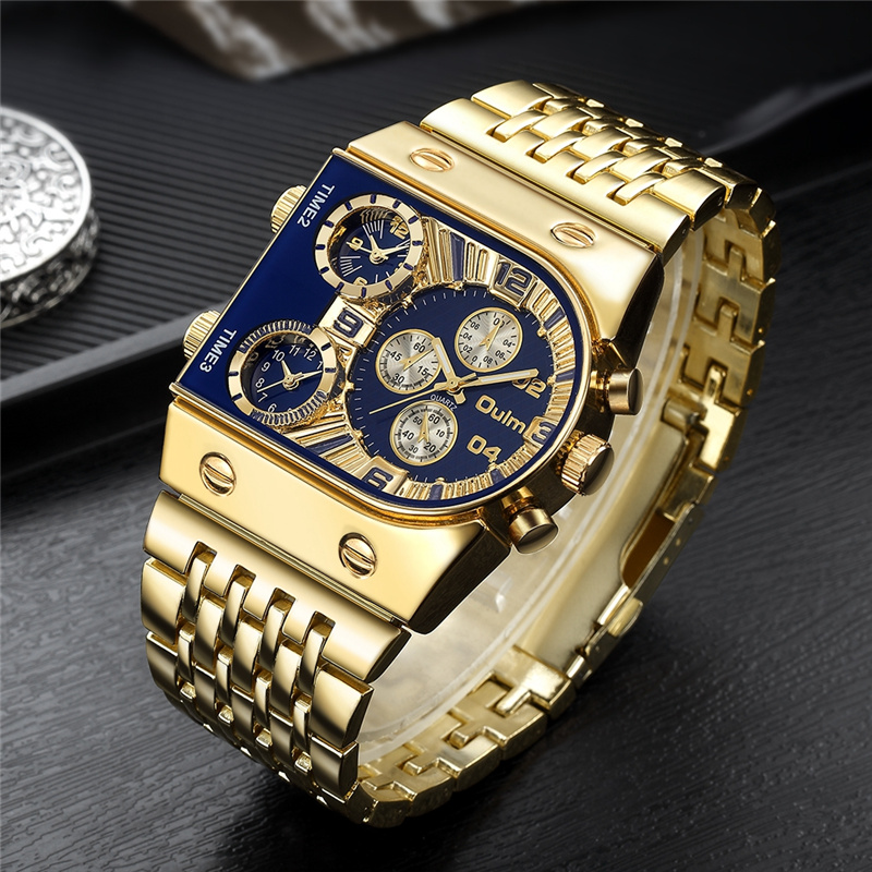 Jam tangan Quartz Oulm baru 20 - Luxury Watch Low Price ulasan dan harga