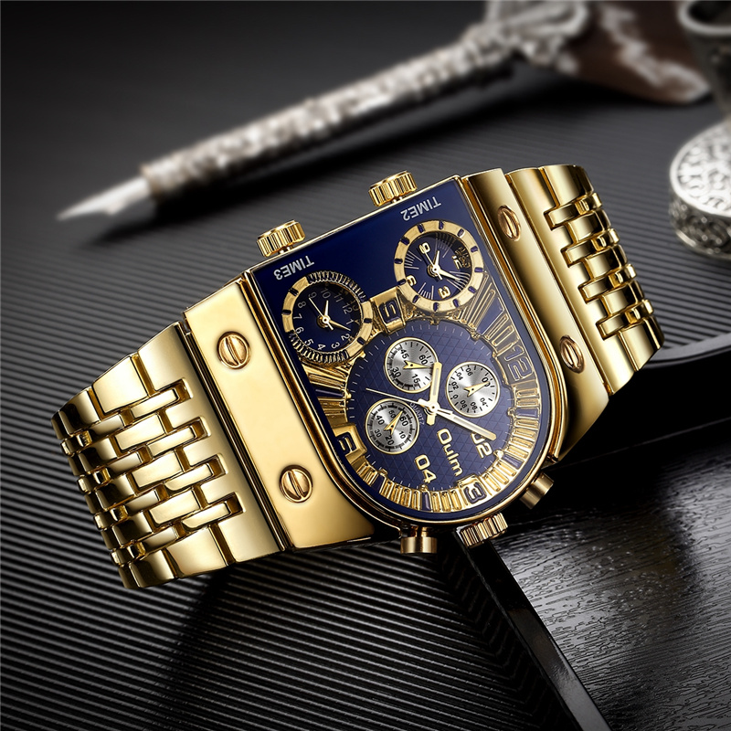 Jam tangan Quartz Oulm baru 20 - Luxury Watch Low Price ulasan dan harga