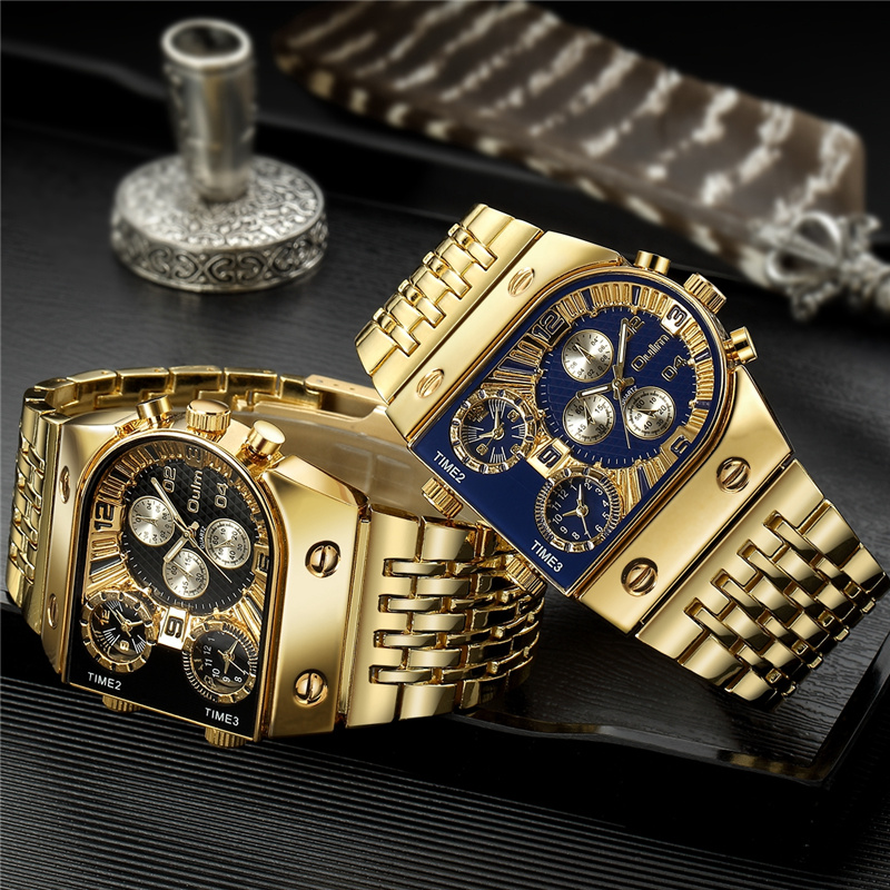 Jam tangan Quartz Oulm baru 20 - Luxury Watch Low Price ulasan dan harga