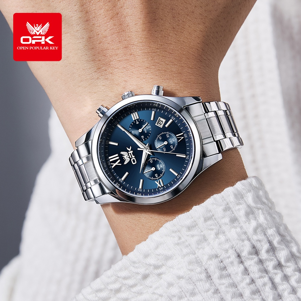 OPK 6052 Jam Tangan Pria Tangg - Luxury Watch Men ulasan dan harga