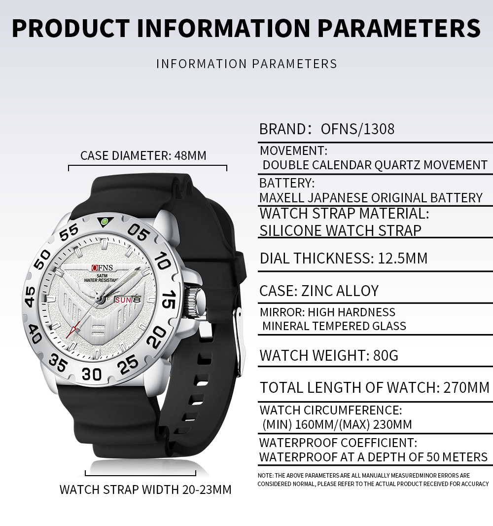 OFNS Jam Tangan Kuarsa Pria Be - Luxury Watch Low Price ulasan dan harga