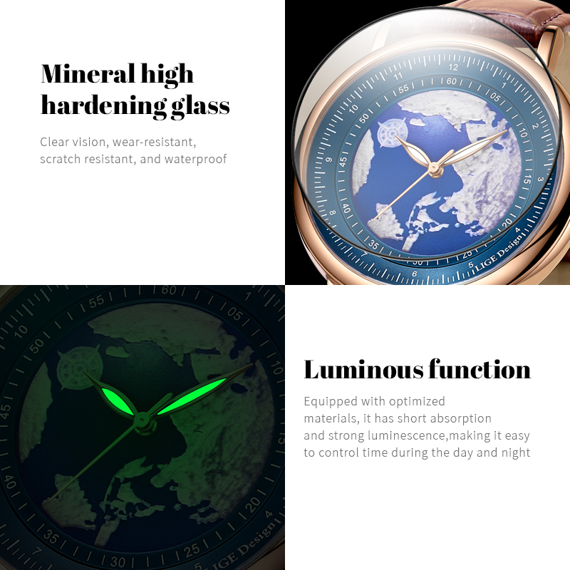 Jam Tangan Pria LIGE 2026 Mere - Luxury Watch Low Price ulasan dan harga