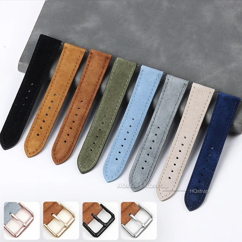Gelang jam kulit asli Suede un - Luxury Watch Class ulasan dan harga