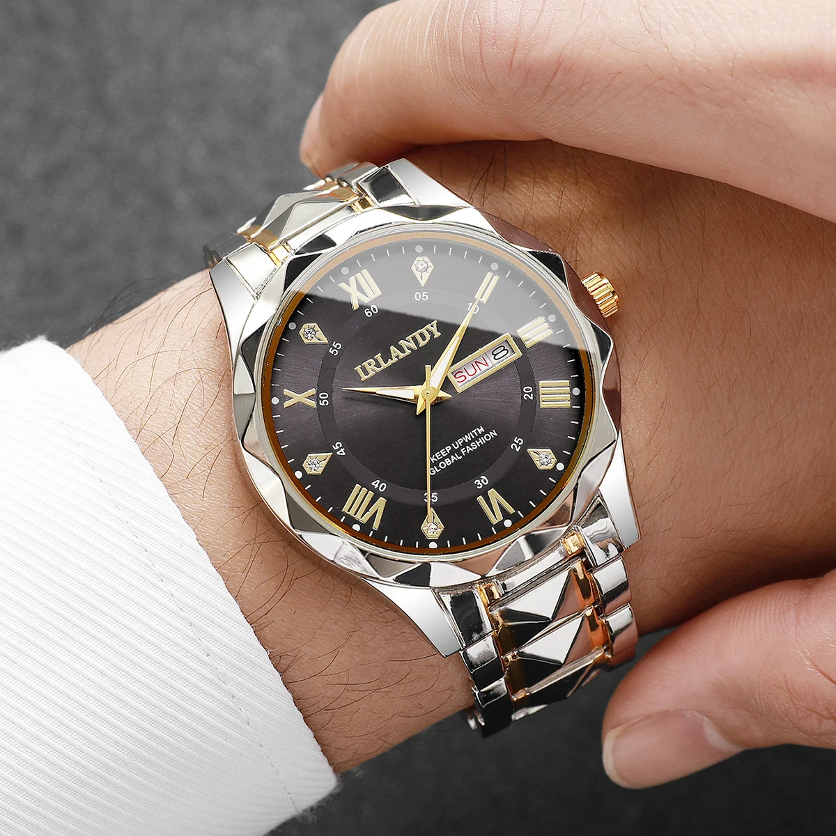 1 Buah Jam Tangan Misteri Keju - Luxury Watch Men ulasan dan harga